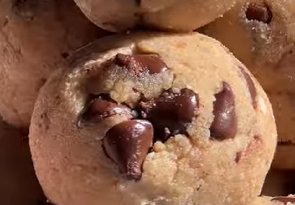 A delicious Cottage Cheese Cookie Dough.