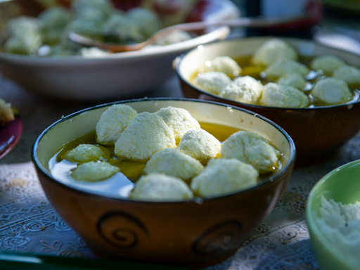 An example of international cottage cheese dishes.