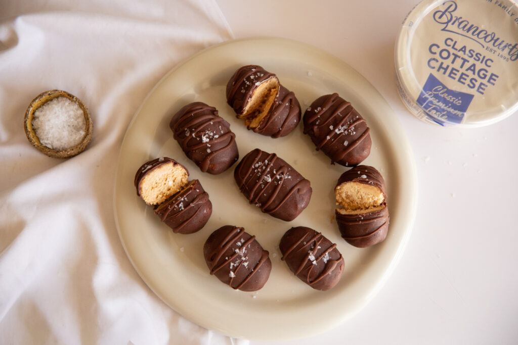 Easter Eggs with Brancourts Classic Cottage Cheese.