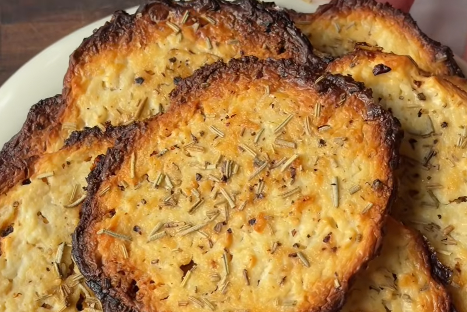 Delicious Cottage Cheese Chips.
